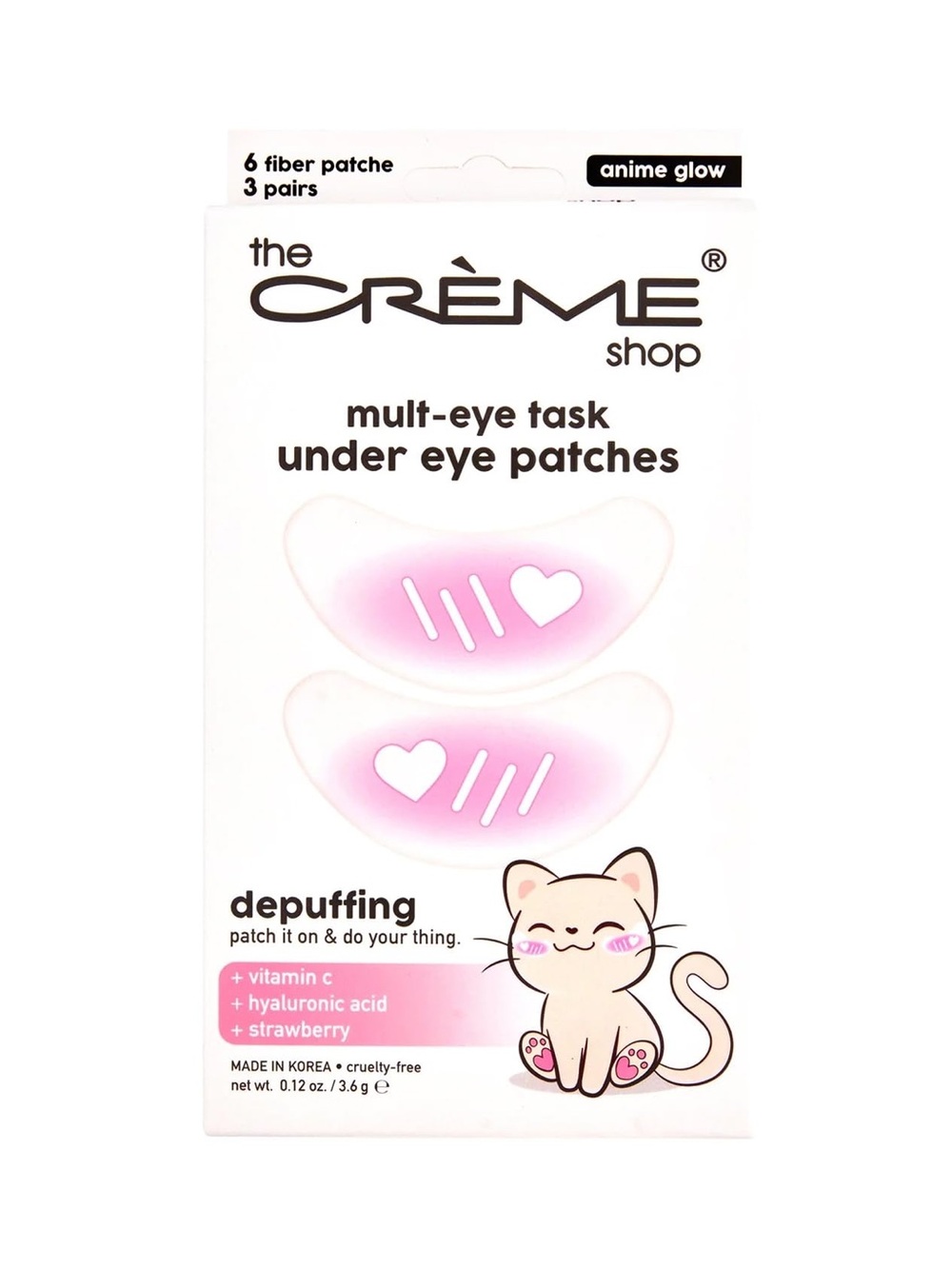 ⚠️ 5/25: Crème Shop Set of 3 Mult-Eye Task Under Eye Patches